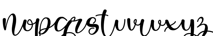 Valentine Dancing Font LOWERCASE