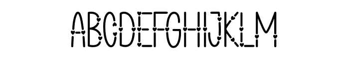 Valentine Dream Display Font UPPERCASE