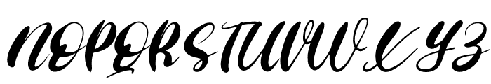 Valentine Peace Italic Font UPPERCASE