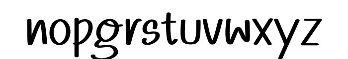 Valentine Regular Font LOWERCASE