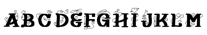 Valentine S Font UPPERCASE