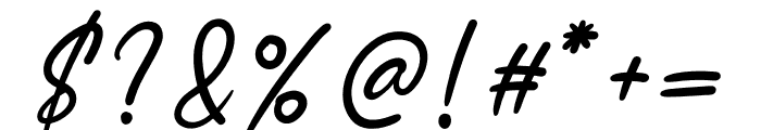 Valentine Signature Font OTHER CHARS