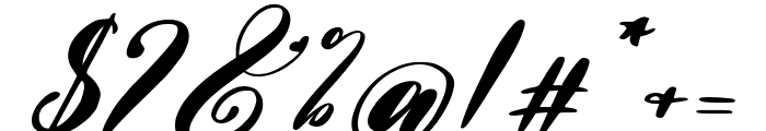 Valentine Sweet Italic Font OTHER CHARS