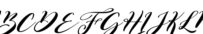 Valentine Sweet Italic Font UPPERCASE