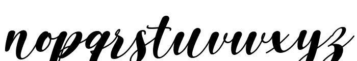 Valentine Taste Italic Font LOWERCASE