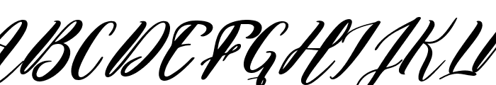 Valentine Wonder Italic Font UPPERCASE