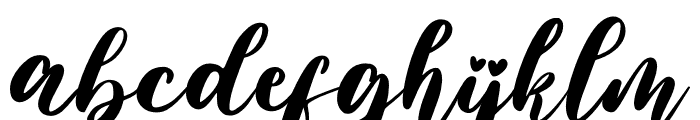 Valentine Wonder Font LOWERCASE