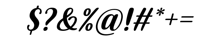 Valentine in Faith Italic Font OTHER CHARS