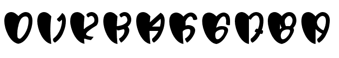 ValentineOne Font OTHER CHARS