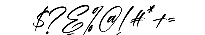 Valenttino Italic Font OTHER CHARS