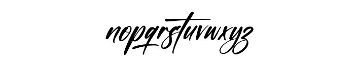 Valenttino Italic Font LOWERCASE