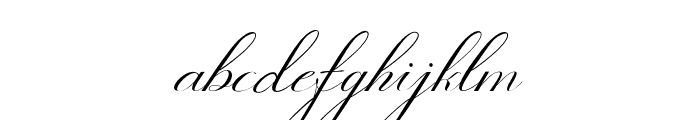 ValetiaScript Font LOWERCASE