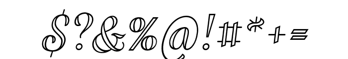 ValidityScript-Italic Font OTHER CHARS
