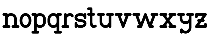 Valioty Font LOWERCASE