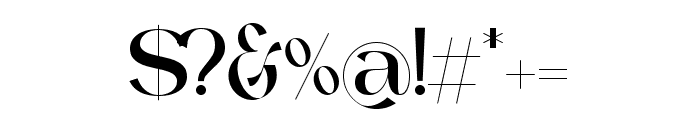 Vallery Qylmor Regular Font OTHER CHARS