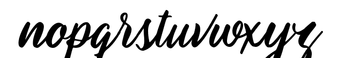 Valley of Winter Font LOWERCASE