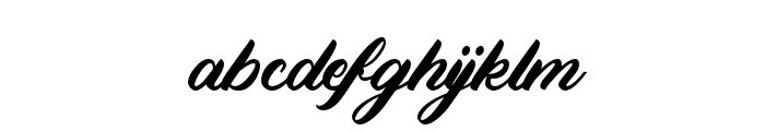 ValleysideRegular Font LOWERCASE