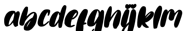 Vallisa-Italic Font LOWERCASE