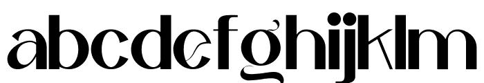 Vallue Angelo Font LOWERCASE