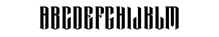 ValuckarRegular Font UPPERCASE