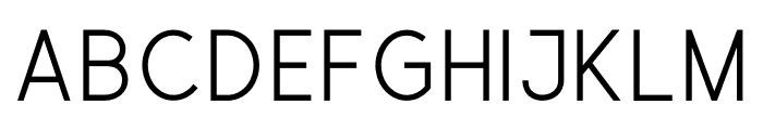 Valued Regular Font LOWERCASE