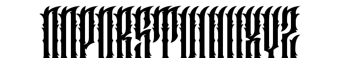 Vamoc-Regular Font UPPERCASE