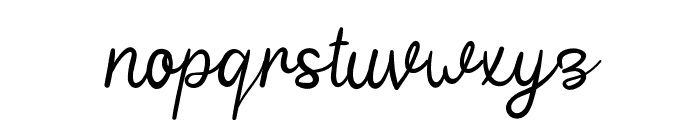 Vamous Font LOWERCASE