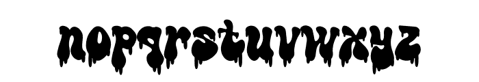 Vampire Bloody Font LOWERCASE