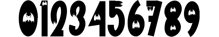 Vampire Fangs Font OTHER CHARS