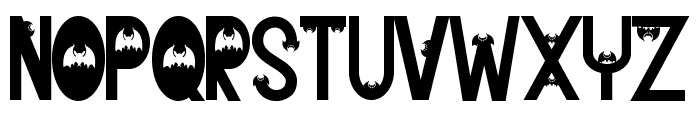 Vampire Fangs Font UPPERCASE