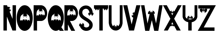 Vampire Fangs Font LOWERCASE
