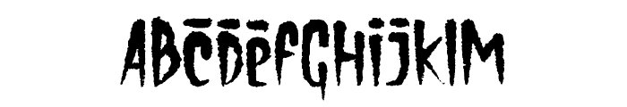 Vampire Hunters Font LOWERCASE