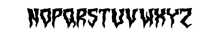 Vamps Crime Font LOWERCASE