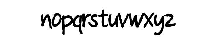 Vamsteino Font LOWERCASE