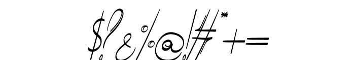 Vanadoora Italic Font OTHER CHARS