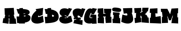 Vandal Street Regular Font LOWERCASE