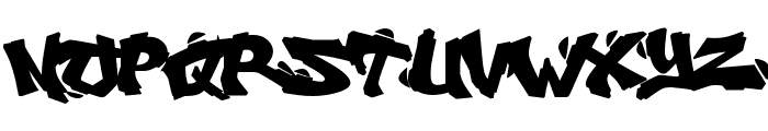 Vandalust Graffiti Font LOWERCASE