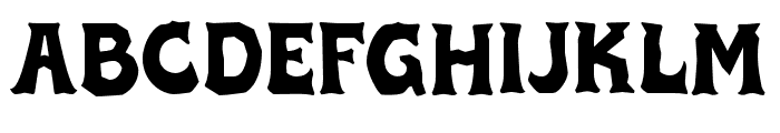 Vanderick-Regular Font LOWERCASE