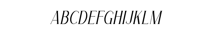 Vanera Italic FONT