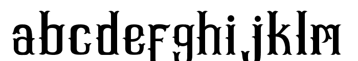 Vanhala Font LOWERCASE