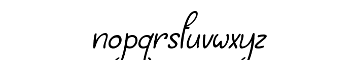 Vanie Karabinya Love italic Regular Font LOWERCASE