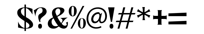 VannyOrewa-Regular Font OTHER CHARS