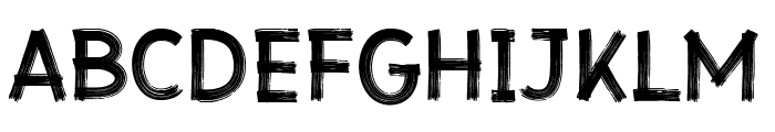 Vanquish reguler Font UPPERCASE