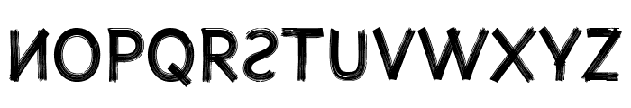 Vanquish reguler Font LOWERCASE