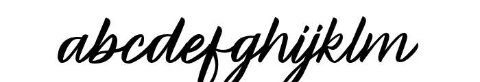 Vanquisher-Script Font LOWERCASE