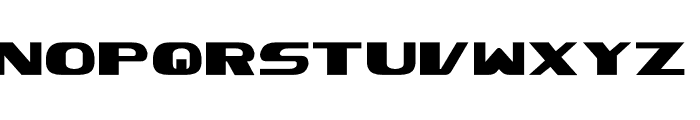 Vantrek Regular Font UPPERCASE