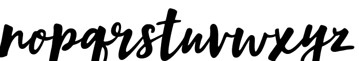 Vantura Font LOWERCASE