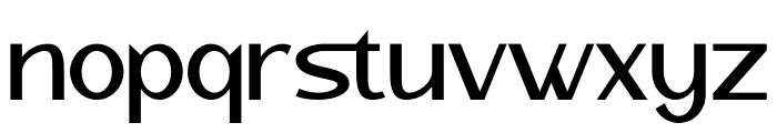 Vanturo Font LOWERCASE