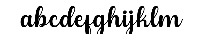 Vanya Font LOWERCASE