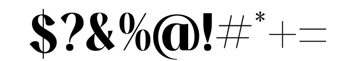 Varcon Font OTHER CHARS